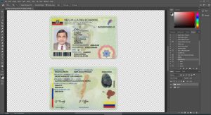 Ecuador id card