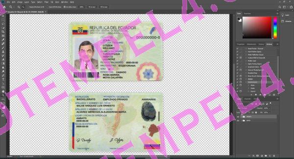 Ecuador id card