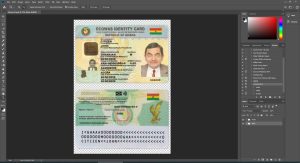 Ghana id card