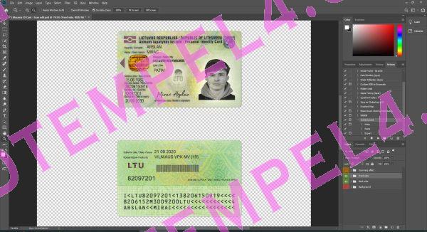 Lithuania ID Card