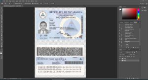 Nicaragua id card