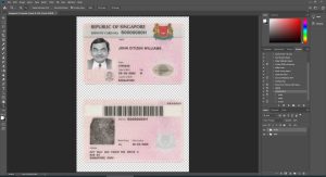 Singapore id card