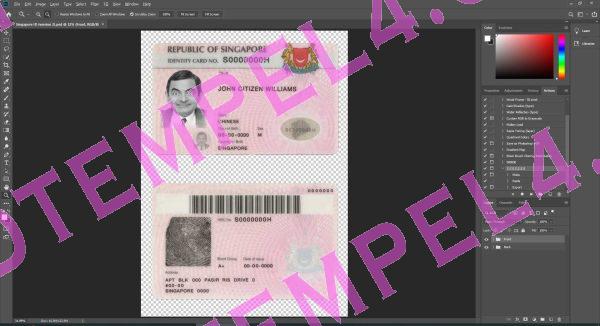 Singapore id card
