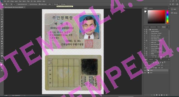 South Korea ID Card