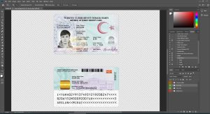 Turkey id card V1