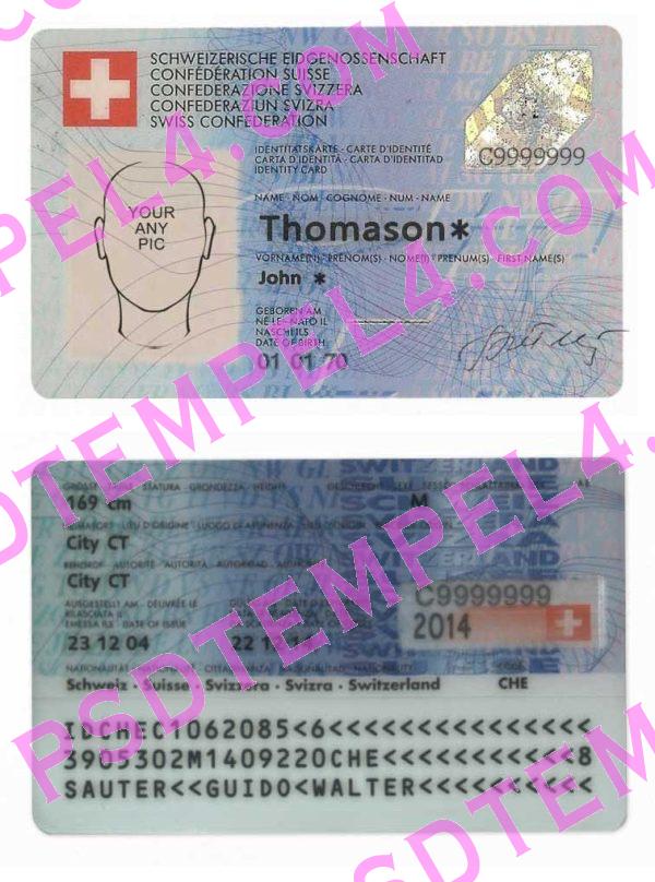 Switzerland ID Card V2