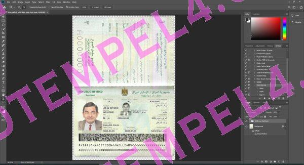 IRAQ Passport