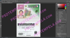 Cote Divoire Driver License