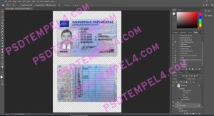 Litva Driver License